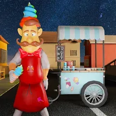 Ice Cream Man: Horror Scream на Андроид — Мод Безлимитные деньги и открыты все уровни