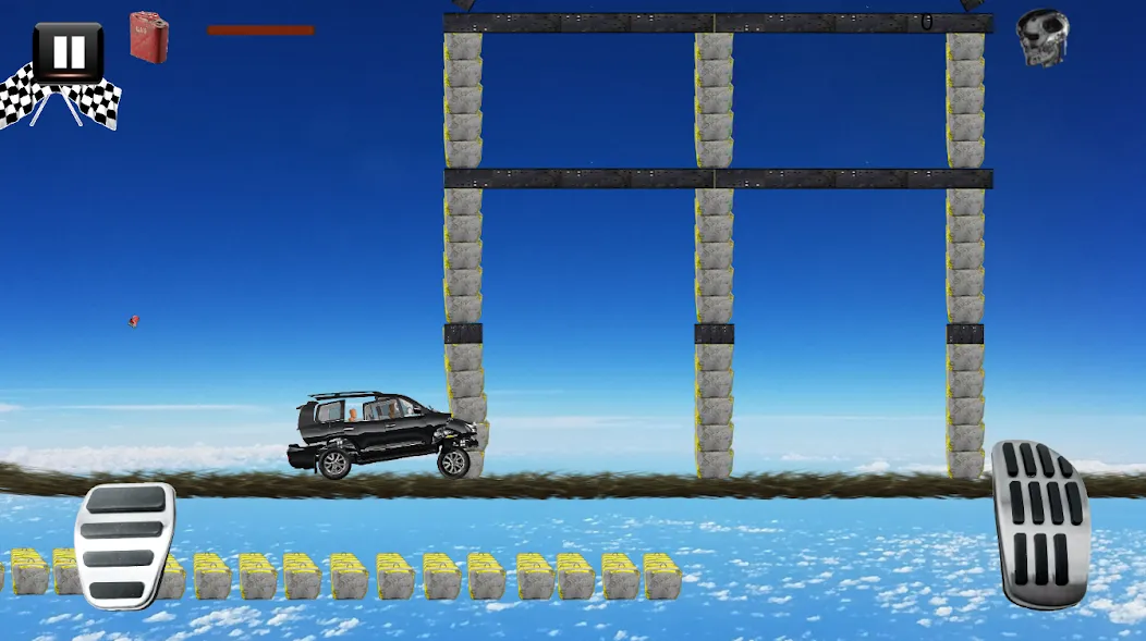 Car Crash 2d — Взломанная версия (Разблокированы все машины и трассы) — скриншот 2