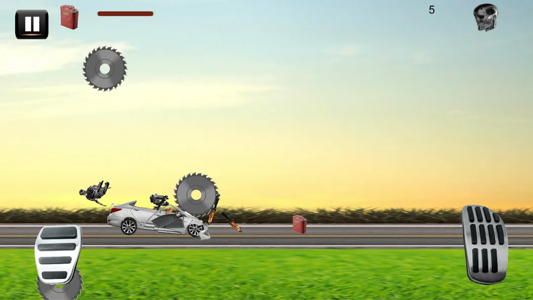 Car Crash 2d — Взломанная версия (Разблокированы все машины и трассы) — скриншот 3