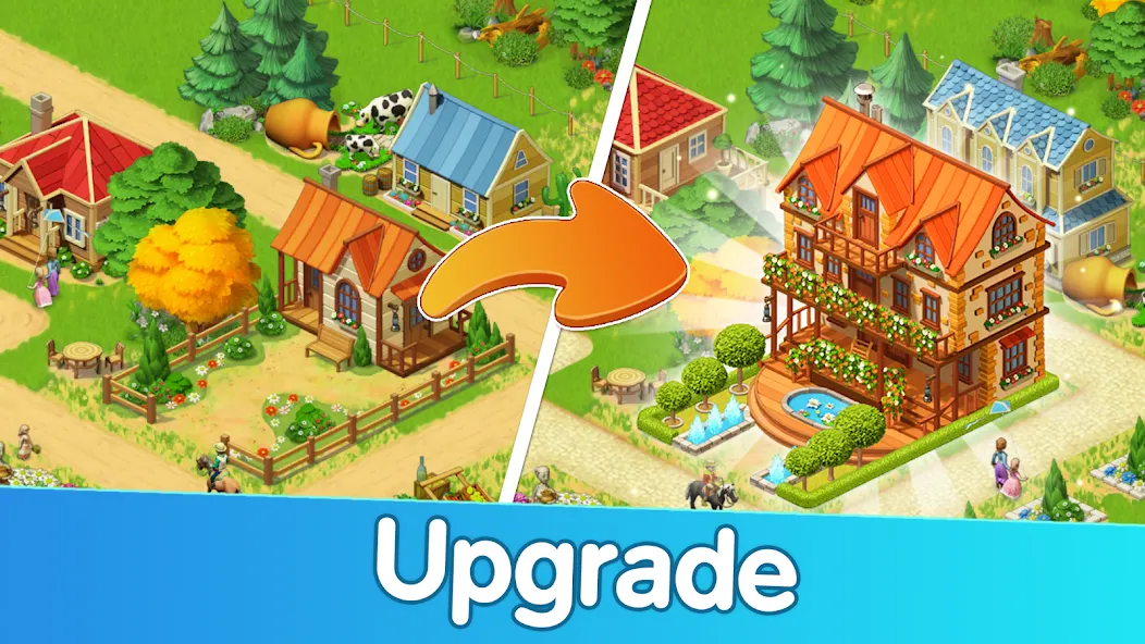 Homesteads: Dream Farm — Безлимитные деньги и ресурсы — скриншот 3