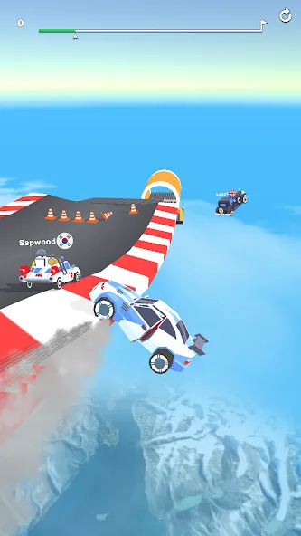Ramp Racing 3D — Extreme Race MOD — Безлимитные деньги и все машины на Андроид — скриншот 1 Ramp Racing 3D — Extreme Race MOD — Безлимитные деньги и все машины на Андроид — скриншот 1