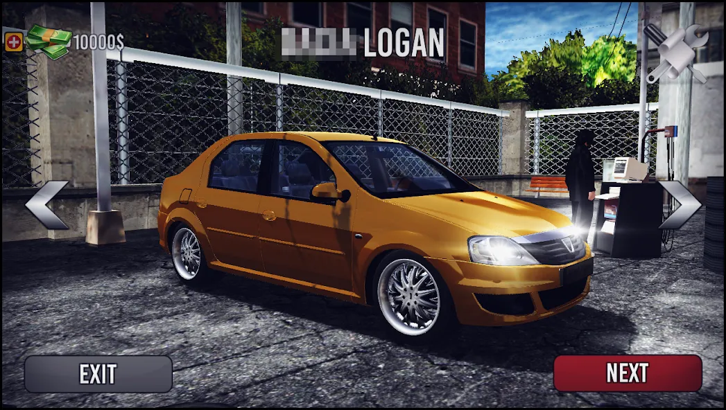 Logan Drift Simulator MOD APK на Android — Безлимитные деньги и топливо — скриншот 1 Logan Drift Simulator MOD APK на Android — Безлимитные деньги и топливо — скриншот 1