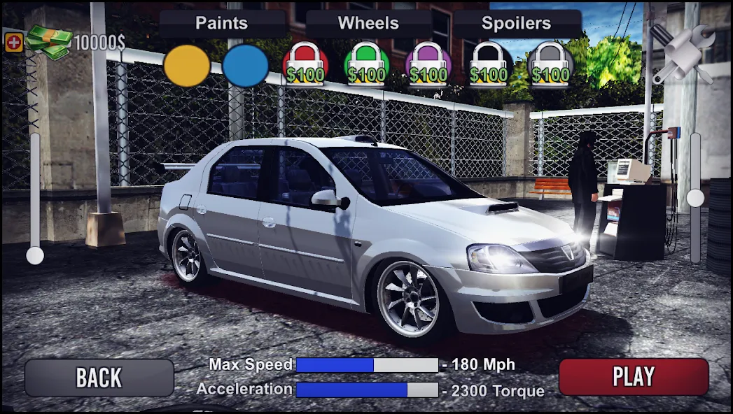 Logan Drift Simulator MOD APK на Android — Безлимитные деньги и топливо — скриншот 2 Logan Drift Simulator MOD APK на Android — Безлимитные деньги и топливо — скриншот 2