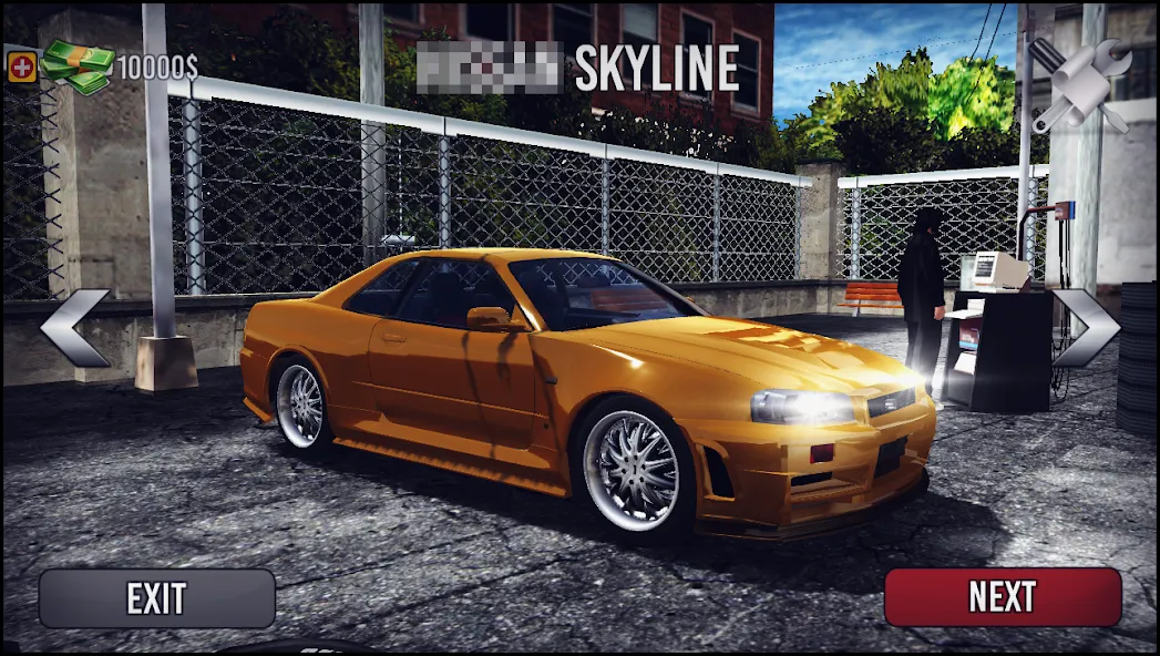 Скачать Skyline Drift Simulator на телефон — Безлимитные деньги и топливо — скриншот 1 Скачать Skyline Drift Simulator на телефон — Безлимитные деньги и топливо — скриншот 1