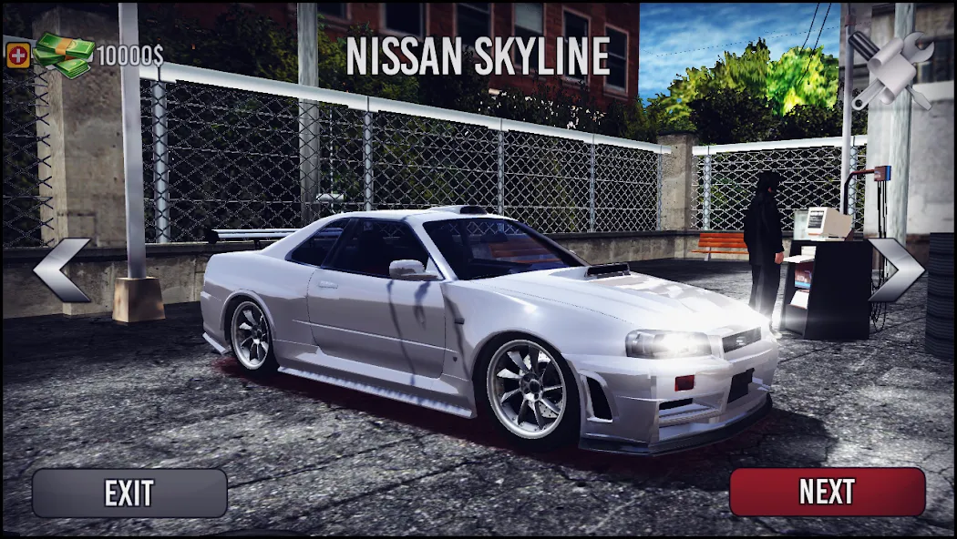 Скачать Skyline Drift Simulator на телефон — Безлимитные деньги и топливо — скриншот 2 Скачать Skyline Drift Simulator на телефон — Безлимитные деньги и топливо — скриншот 2