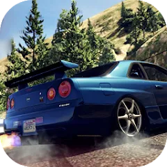 Скачать Skyline Drift Simulator на телефон — Безлимитные деньги и топливо