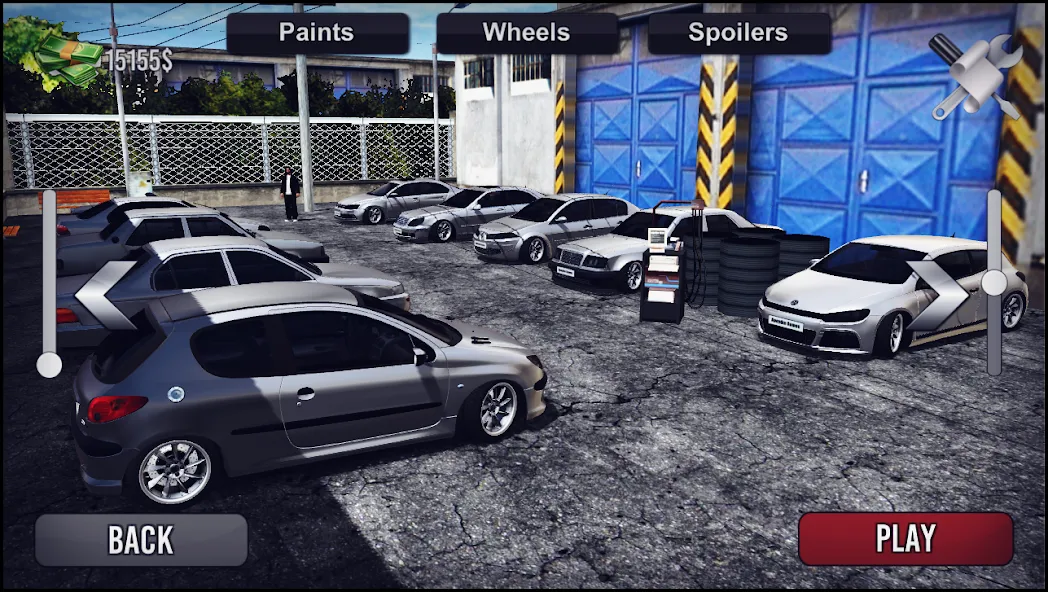 Torque Max Drift Simulator на Андроид — Безлимитные деньги и все машины — скриншот 1