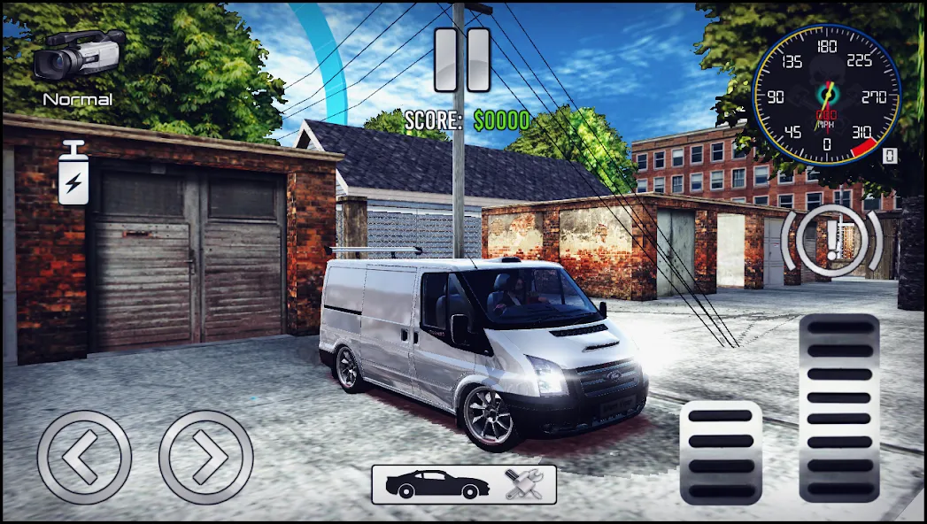 Скачать Transit Drift Simulator на Андроид — Безлимитные деньги и все машины открыты — скриншот 5