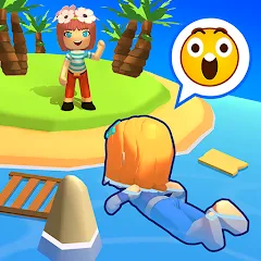 Взлом Stranded Island Survival Games — Безлимитные ресурсы и здоровье