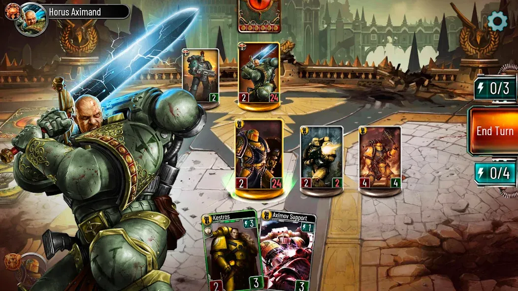 Warhammer Horus Heresy Legions на Андроид — Безлимитные ресурсы и открыты все легионы — скриншот 2