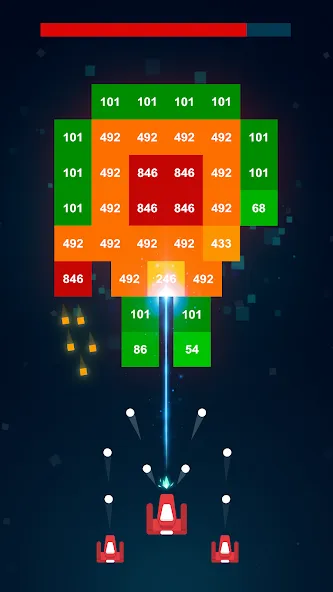 Fire Hero 2D — Space Shooter Mod APK Безлимитные патроны и жизни — Скачать на Андроид — скриншот 4