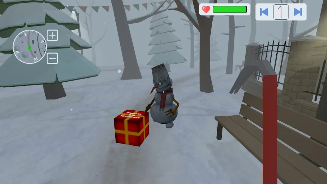 Скачать Evil Snowmen 2 — Последняя версия (Безлимитные монеты и патроны) — скриншот 5