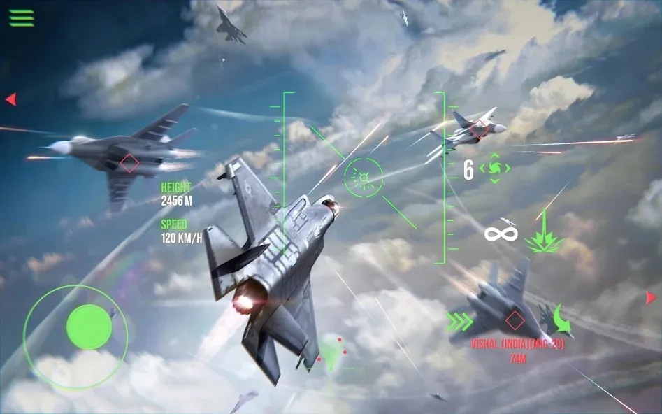 Modern Warplanes: PvP Warfare на Андроид — Безлимитные деньги и все самолёты — скриншот 4