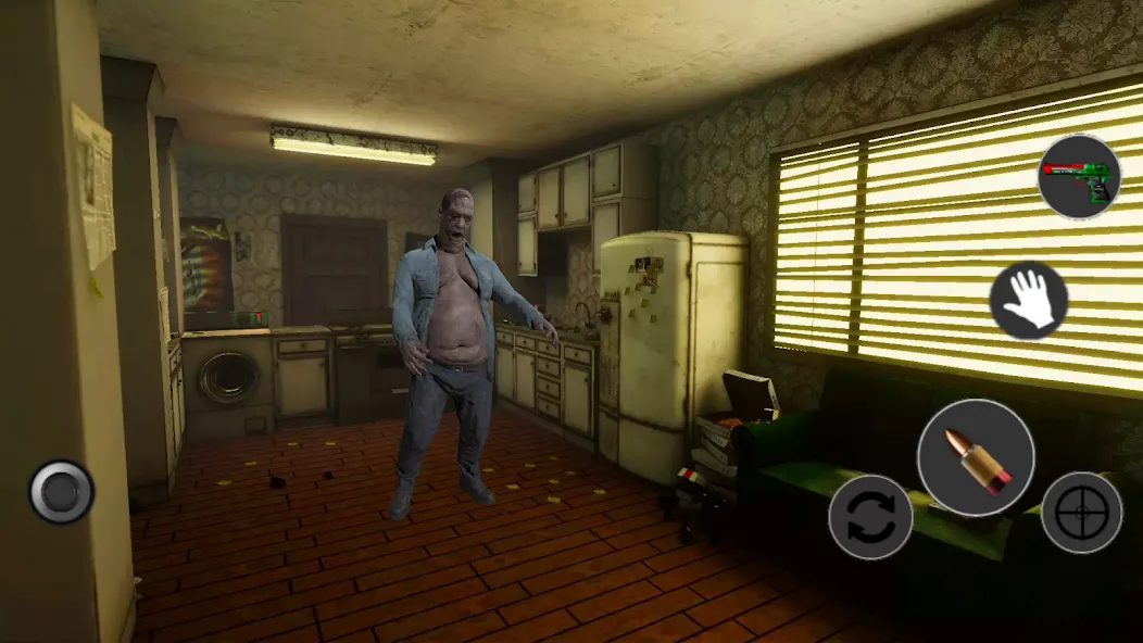 Zombie Evil Horror 4 — Взломанная версия (Безлимитные деньги и оружие) — скриншот 2