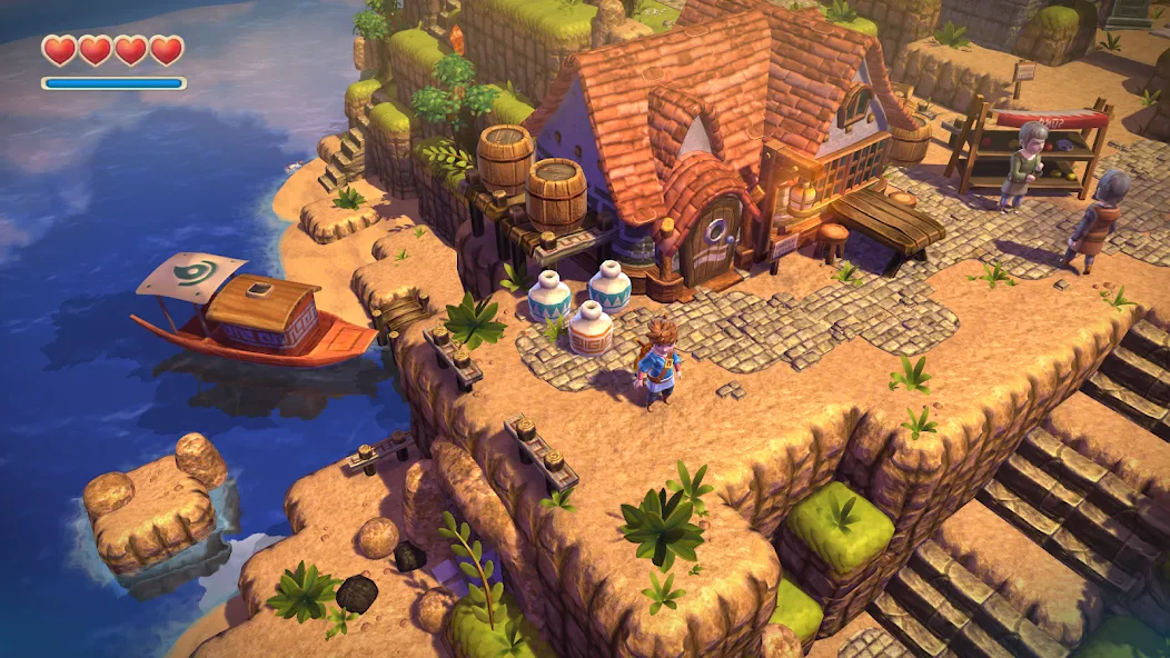 Oceanhorn ™ MOD APK — Неограниченные ресурсы и открытые локации — скриншот 1 Oceanhorn ™ MOD APK — Неограниченные ресурсы и открытые локации — скриншот 1