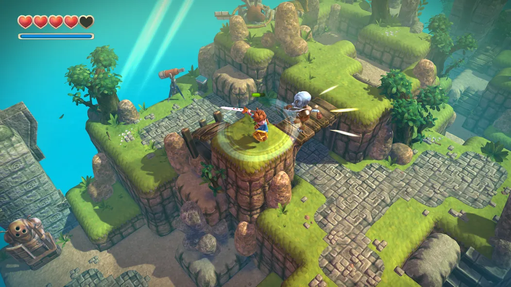 Oceanhorn ™ MOD APK — Неограниченные ресурсы и открытые локации — скриншот 3 Oceanhorn ™ MOD APK — Неограниченные ресурсы и открытые локации — скриншот 3