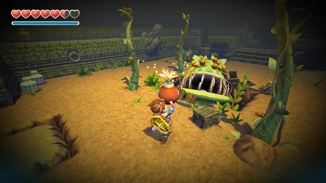 Oceanhorn ™ MOD APK — Неограниченные ресурсы и открытые локации — скриншот 4 Oceanhorn ™ MOD APK — Неограниченные ресурсы и открытые локации — скриншот 4