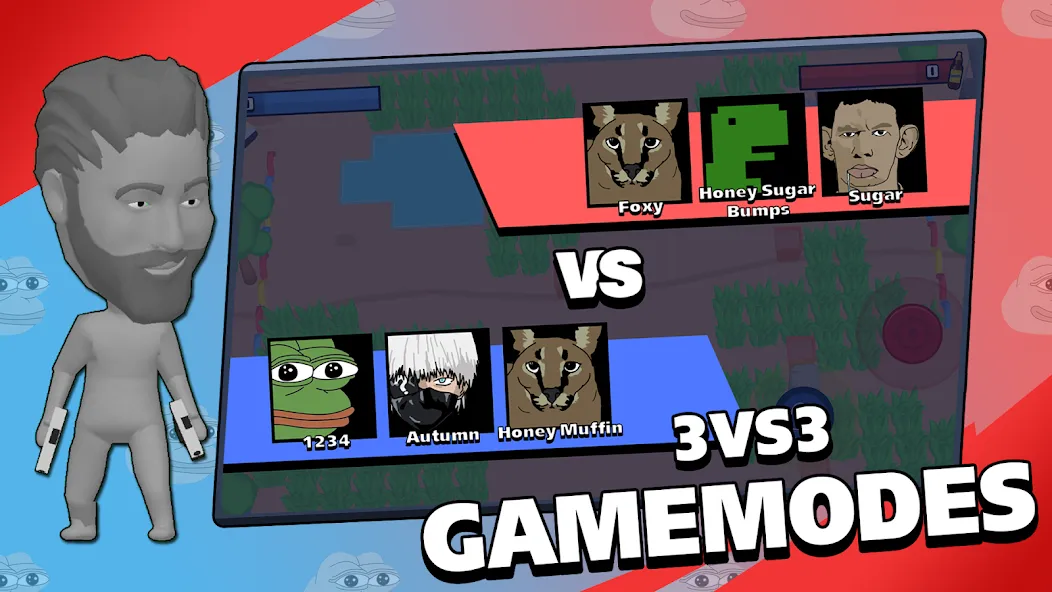 Скачать взломанную Brawl Memes - Meme Battle — Безлимитные монеты и разблокированные мемы — скриншот 3 Скачать взломанную Brawl Memes - Meme Battle — Безлимитные монеты и разблокированные мемы — скриншот 3