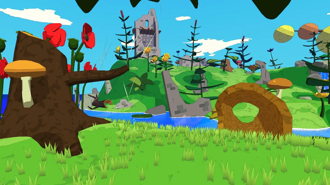 Скачать A Webbing Journey Demo (Мод: Открыты все уровни и предметы) на Андроид — скриншот 1