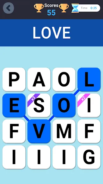 Wordell - Word Guess Fillword — Взломанная версия (Безлимитные подсказки и попытки) — скриншот 1