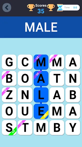 Wordell - Word Guess Fillword — Взломанная версия (Безлимитные подсказки и попытки) — скриншот 3