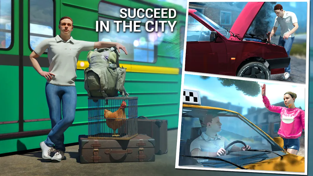 Взломанная Real Driving School in City на Андроид — Безлимитные деньги и топливо — скриншот 1