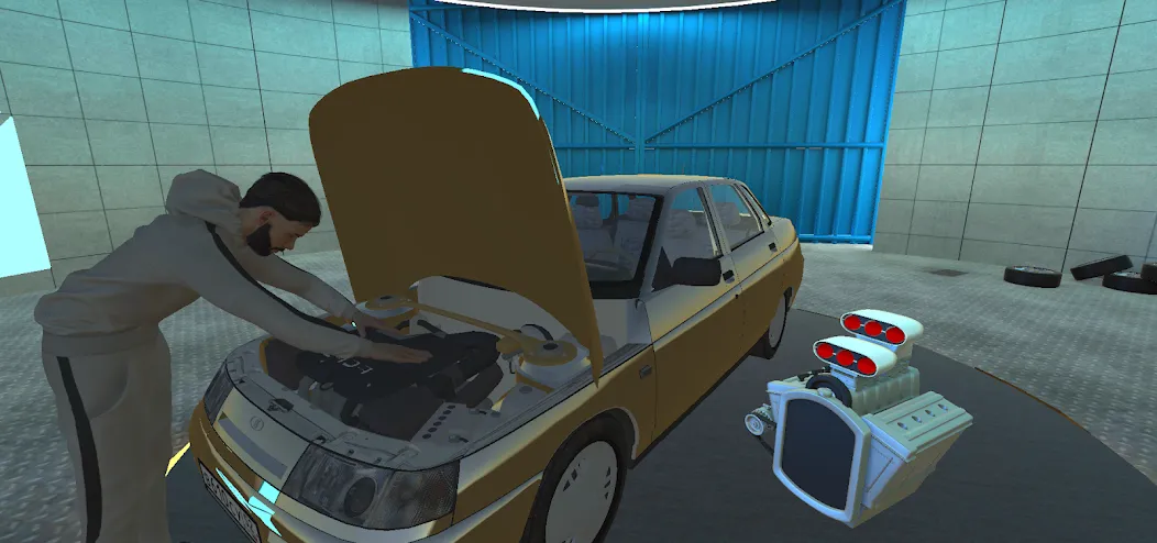 Sensitive Car Racing (Мод Безлимитные деньги и все машины открыты) — скриншот 1 Sensitive Car Racing (Мод Безлимитные деньги и все машины открыты) — скриншот 1