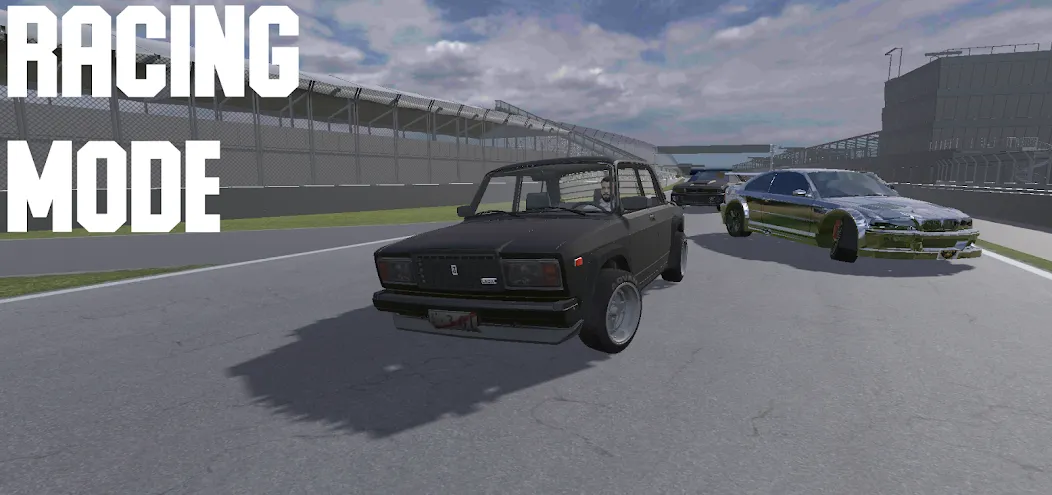 Sensitive Car Racing (Мод Безлимитные деньги и все машины открыты) — скриншот 3 Sensitive Car Racing (Мод Безлимитные деньги и все машины открыты) — скриншот 3