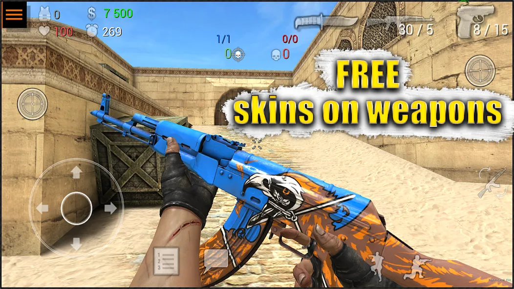 Скачать Special Forces Group 2 MOD APK — Безлимитные деньги и оружие — скриншот 1