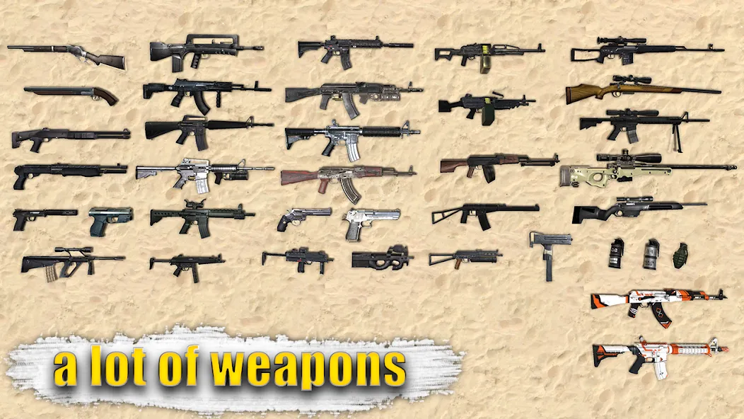 Скачать Special Forces Group 2 MOD APK — Безлимитные деньги и оружие — скриншот 2