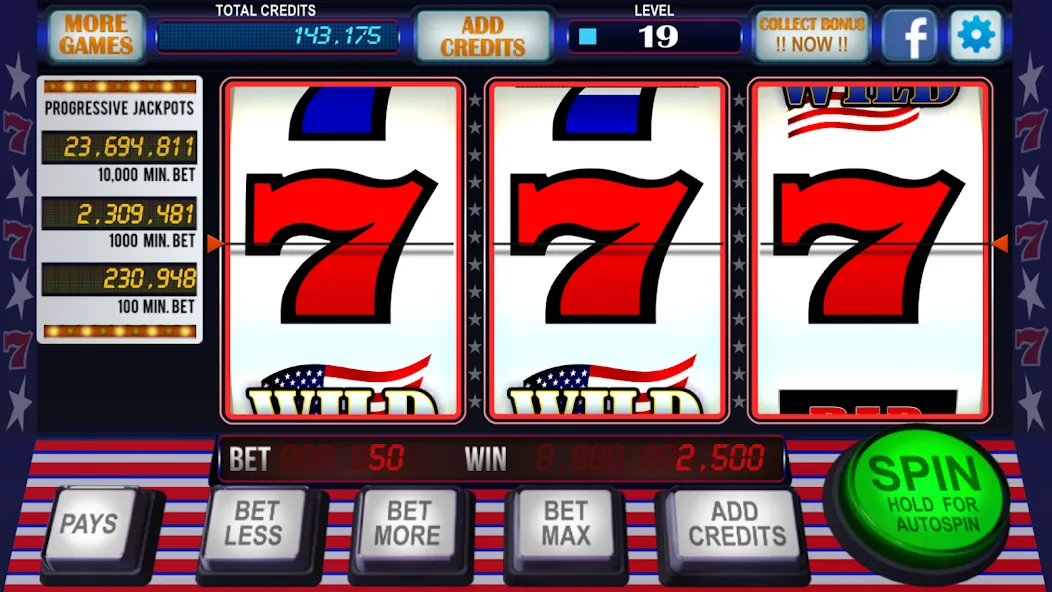 777 Slots Casino Classic Slots — Взломанная версия (Безлимитные монеты и джекпоты) — скриншот 4