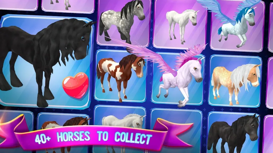 Скачать Horse Paradise: My Dream Ranch (Мод: Безлимитные деньги и ресурсы) на Андроид — скриншот 5
