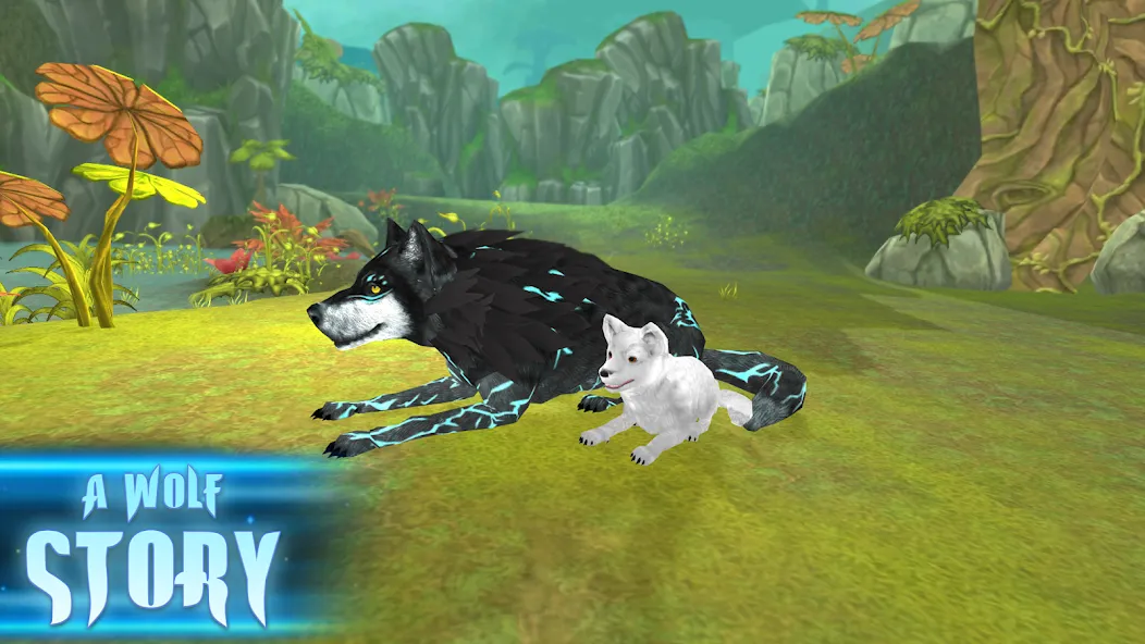 Скачать Wolf: The Evolution Online RPG с модом — Безлимитные деньги и ресурсы — скриншот 1