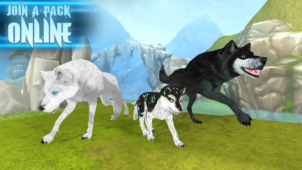 Скачать Wolf: The Evolution Online RPG с модом — Безлимитные деньги и ресурсы — скриншот 4