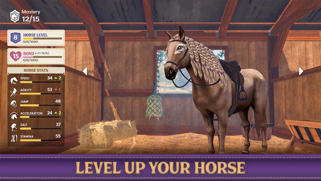 Скачать Star Equestrian - Horse Ranch — Последняя версия (Безлимитные монеты и ресурсов) — скриншот 5