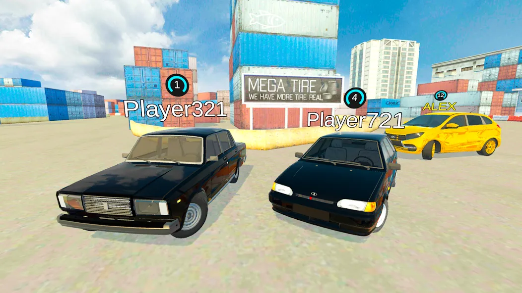 Скачать Lada Drift Simulator - Online на Android — Безлимитные деньги и все машины открыты — скриншот 2 Скачать Lada Drift Simulator - Online на Android — Безлимитные деньги и все машины открыты — скриншот 2