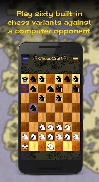 ChessCraft — Взломанная версия (Неограниченные ресурсы и все фигуры открыты) — скриншот 1