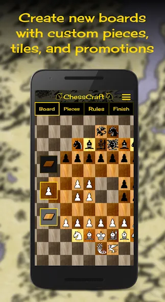 ChessCraft — Взломанная версия (Неограниченные ресурсы и все фигуры открыты) — скриншот 2