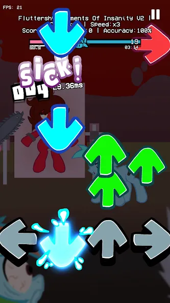Magic Music Rainbow Battle на Андроид — Мод Безлимитные кристаллы и все песни — скриншот 1