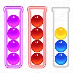 Ball Sort - Color Puzzle Game Mod APK Подсказки и отмены без ограничений — Скачать на Андроид