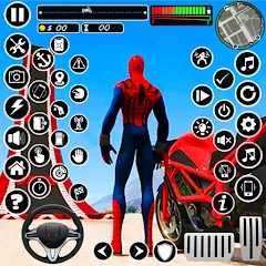 Superhero Tricky Bike Stunt на Андроид — Безлимитные деньги и все байки