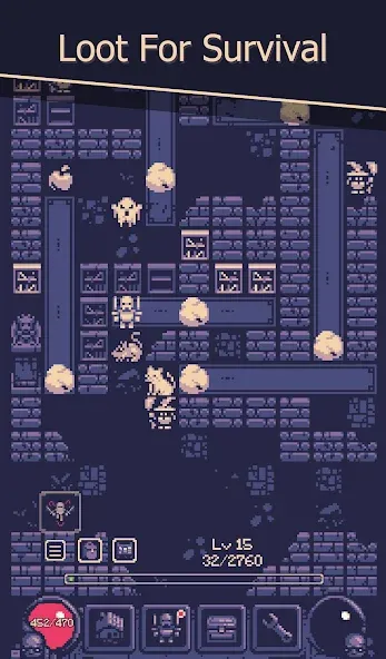 Скачать OneBit Adventure (Roguelike] — Модификация Безлимитное здоровье и мощное снаряжение — скриншот 2