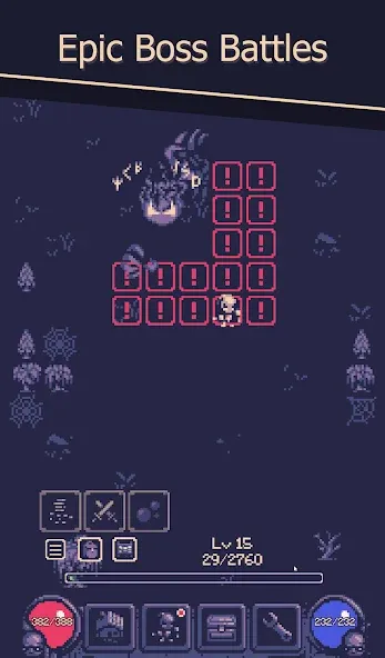 Скачать OneBit Adventure (Roguelike] — Модификация Безлимитное здоровье и мощное снаряжение — скриншот 5