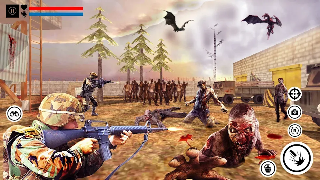 Скачать взлом Sniper Zombie Shooting на Андроид — Много денег и открыты уровни — скриншот 3