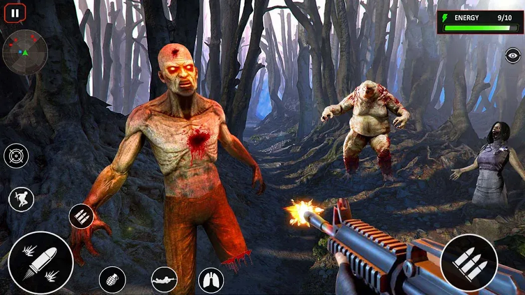 Скачать взлом Sniper Zombie Shooting на Андроид — Много денег и открыты уровни — скриншот 5