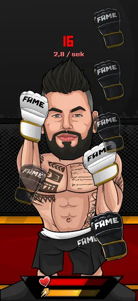 FAME MMA APP — Эксклюзивные бои и бонусы — скриншот 3
