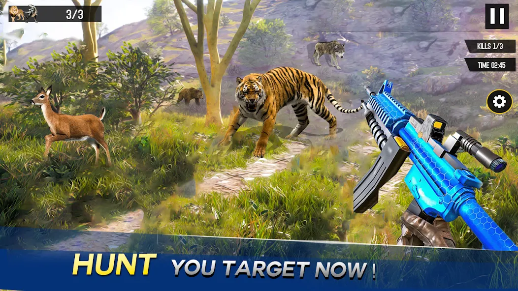 Скачать Sniper Animal Deer Hunter Game — Безлимитные монеты и оружие — скриншот 2