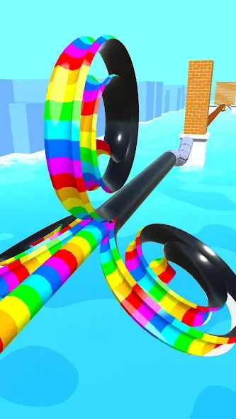 Скачать Spiral Rider с модом — Безлимитные монеты и ускорение — скриншот 2 Скачать Spiral Rider с модом — Безлимитные монеты и ускорение — скриншот 2