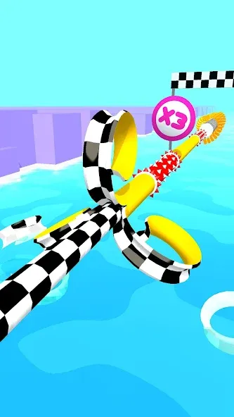 Скачать Spiral Rider с модом — Безлимитные монеты и ускорение — скриншот 5 Скачать Spiral Rider с модом — Безлимитные монеты и ускорение — скриншот 5