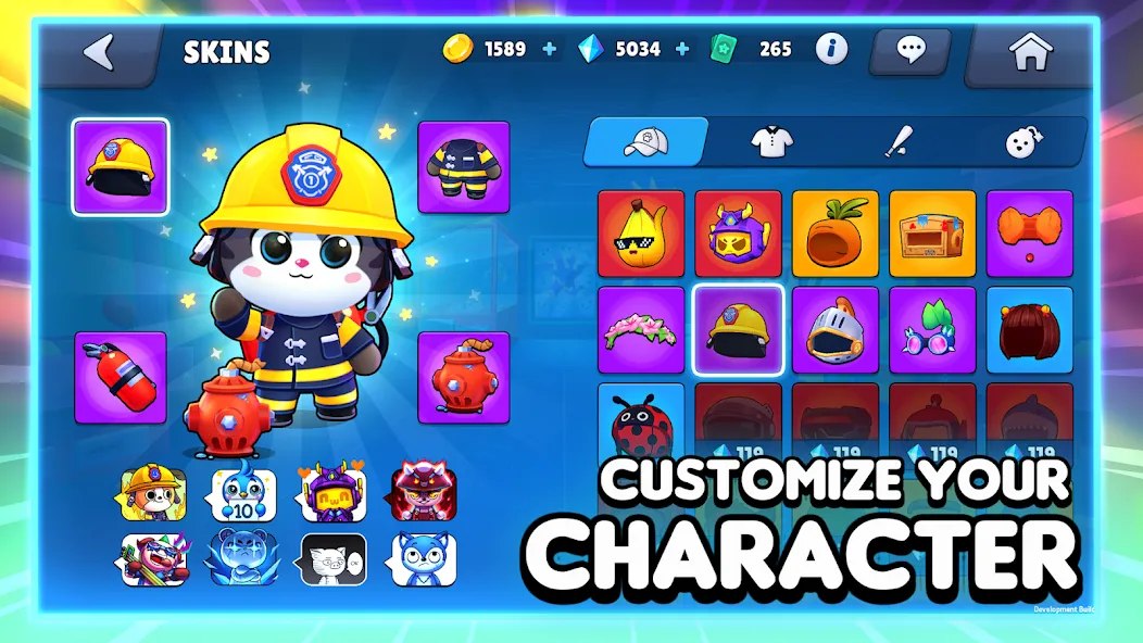 Скачать Bombergrounds: Reborn MOD APK — Бесконечные монеты и усиления — скриншот 3